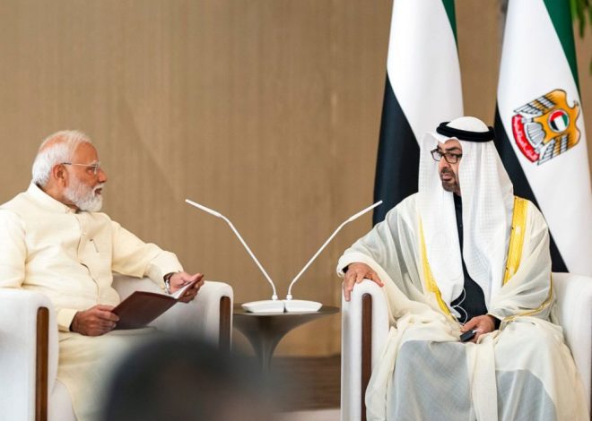PM Modi and UAE President Hold Strategic Talks in Abu Dhabi, Reinforce Expanding Bilateral Partnership