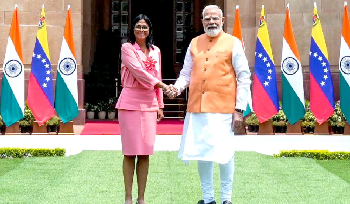 Beyond Oil: What Delcy Rodríguez’s India Visit Reveals About India–Venezuela Relations
