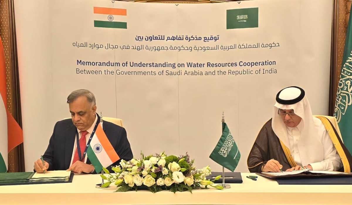 India–Saudi Arabia Deepen Strategic Ties with Landmark Water Resources Cooperation Pact in Jeddah