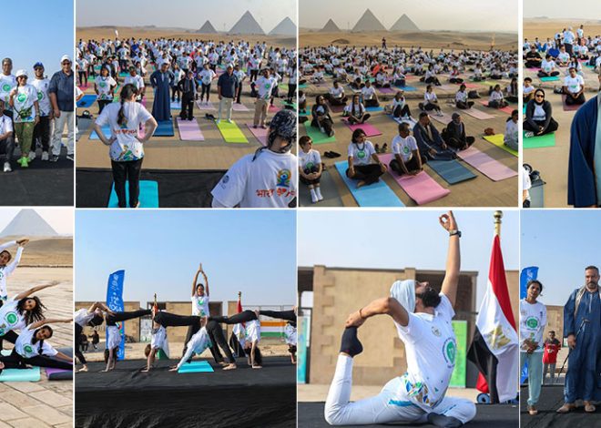 Ancient Civilizations, Shared Values: India Marks the International Day of Yoga 2026 at the Giza Pyramids