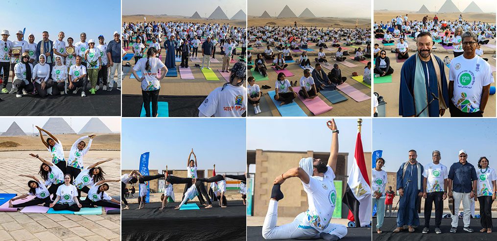 Ancient Civilizations, Shared Values: India Marks the International Day of Yoga 2026 at the Giza Pyramids