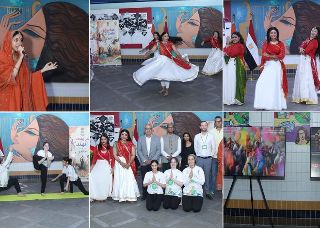 Where Culture Meets the Commute: India Brings Its Cultural Rhythms to Cairo’s Metro