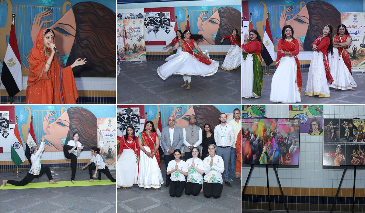 Where Culture Meets the Commute: India Brings Its Cultural Rhythms to Cairo’s Metro