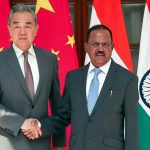 Ajit Doval and Chinese Foreign Minister Wang Yi