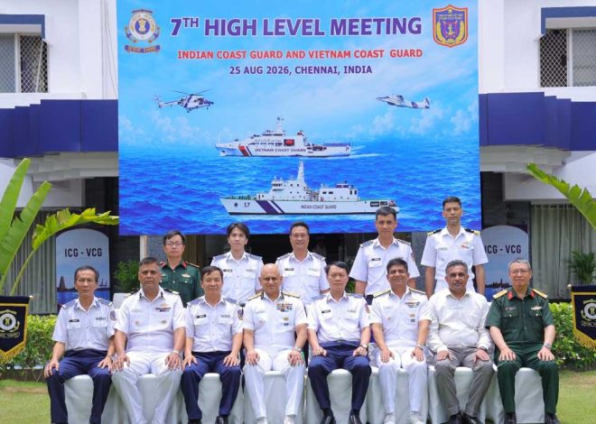 India–Vietnam Deepen Maritime Security Partnership with Stronger Coast Guard Cooperation