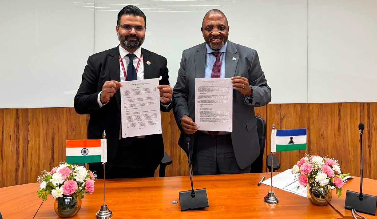 India and Lesotho Strengthen Strategic Partnership at Sixth Joint Bilateral Commission Meeting