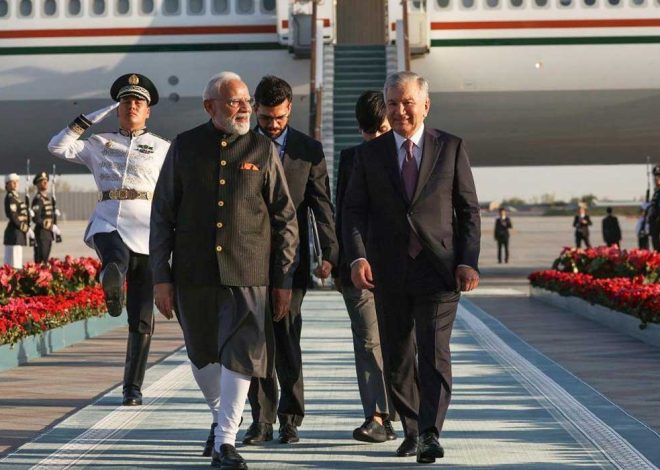 PM Modi Arrives in Tashkent, India–Uzbekistan Strategic Partnership in Focus
