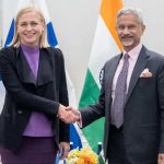 Dr. S. Jaishankar and Finland’s Minister for Foreign Affairs, H.E. Ms. Elina Valtonen