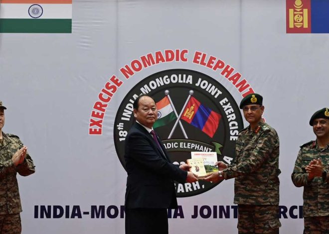 India-Mongolia Defence Ties Strengthen as Nomadic Elephant 2026 Begins in Pithoragarh