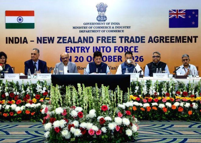 India–New Zealand Free Trade Agreement: Opening New Horizons for Indian Exports