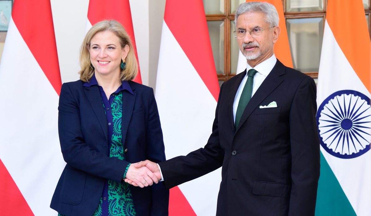 Jaishankar met H.E. Ms. Beate Meinl