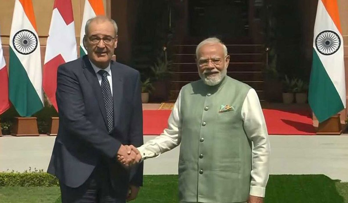 India–Switzerland Relations Gain New Momentum as President Parmelin Visits New Delhi