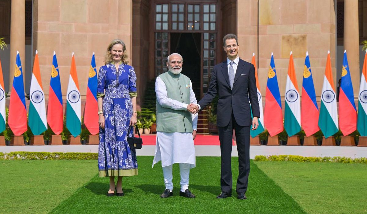 State Visit of H.S.H. Hereditary Prince Alois of Liechtenstein to India